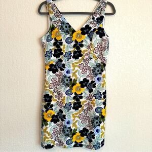 Ann Taylor‎ Factory Floral Dress Petite 2P EUC